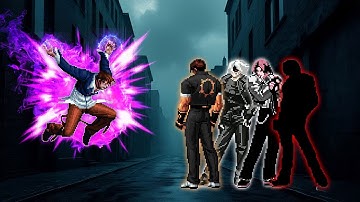 [KOF Mugen] Orochi Iori 97 Vs Kyo Kusanagi Team