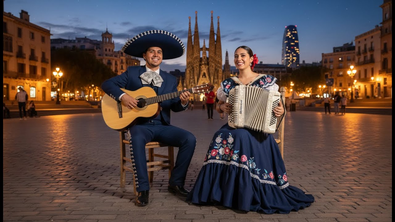 Mariachi Guitar & Accordion | Gentle Latin Music for Couples