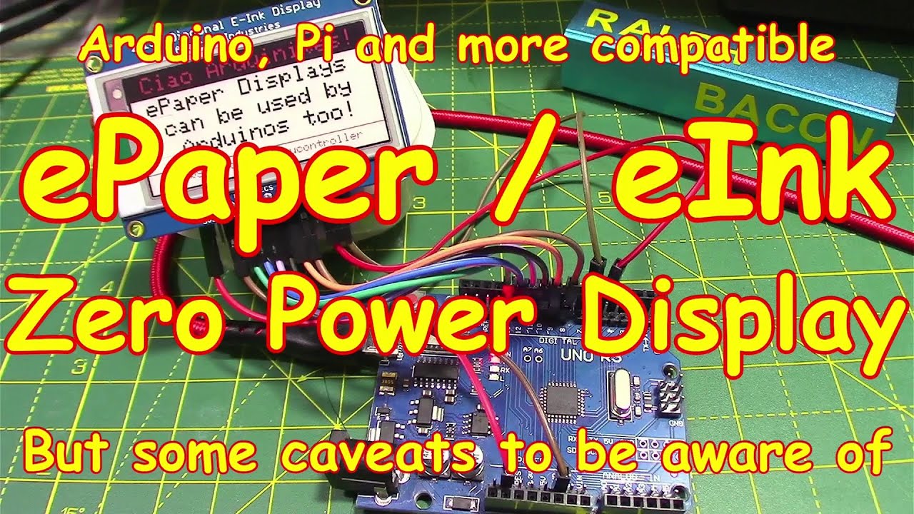 How to Use an E-Ink Display in Your Arduino Project