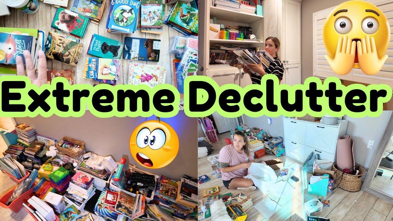 ☆Decluttering☆ EXTREME DECLUTTERING GETTING RID OF EVERYTHING || MINIMALISM