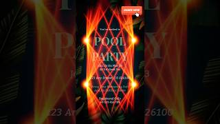 Summer pool party invitations #viral #viralreels #craftyNehaStudio