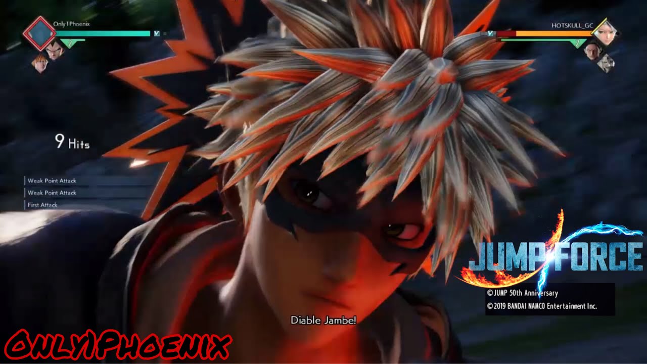 Maximum Damage Combo Jump Force Only1Phoenix