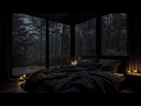 🌧️ Rain Sounds All Night 🌲 Cozy Forest Hideaway | Sleep Better Every Night
