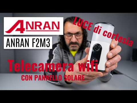Anran F2M3 WiFi security camera with floodlight