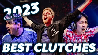 BEST CLUTCHES OF VCT 2023 - VALORANT MONTAGE