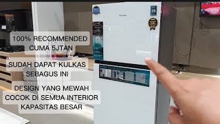 Design Mewah Dan Elegan Cocok Untuk Semua Interior Kulkas Hisense Rt548N4Iwwu