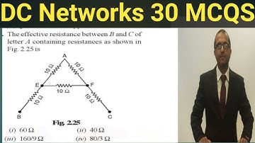 Basic Electrical engineering MCQ,s .DC Networks most important 100 MCQs