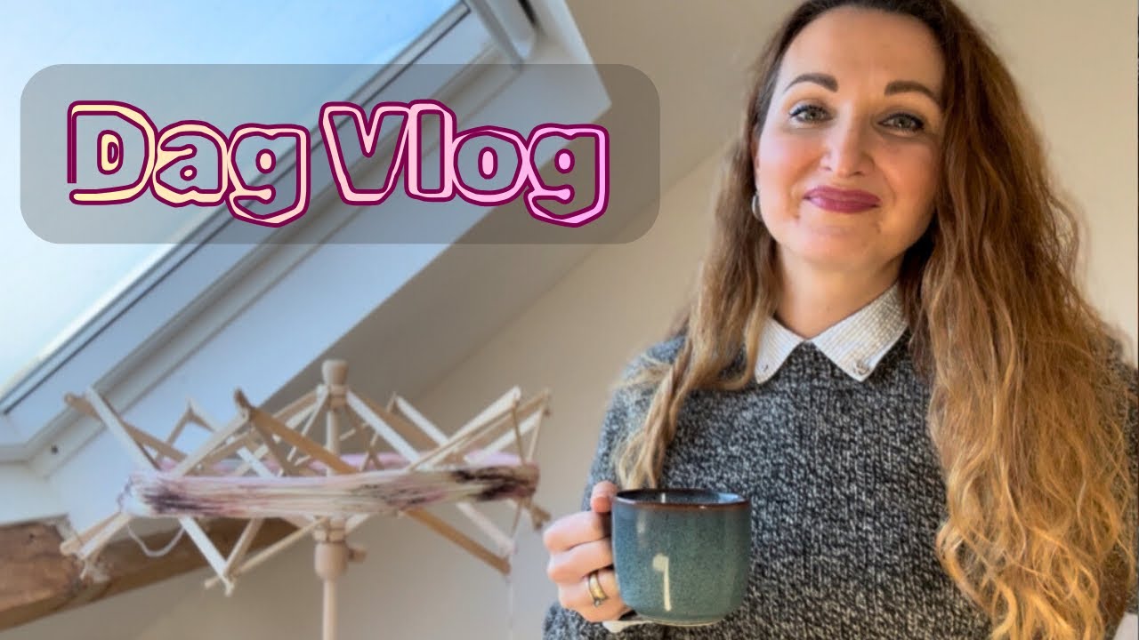 Dag Vlog Januari | Kijk mee hoe mijn creatieve dag eruitziet  🧶☕️🌊