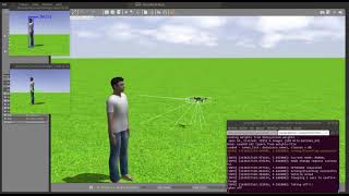 [Drones] Simulated Follow Person