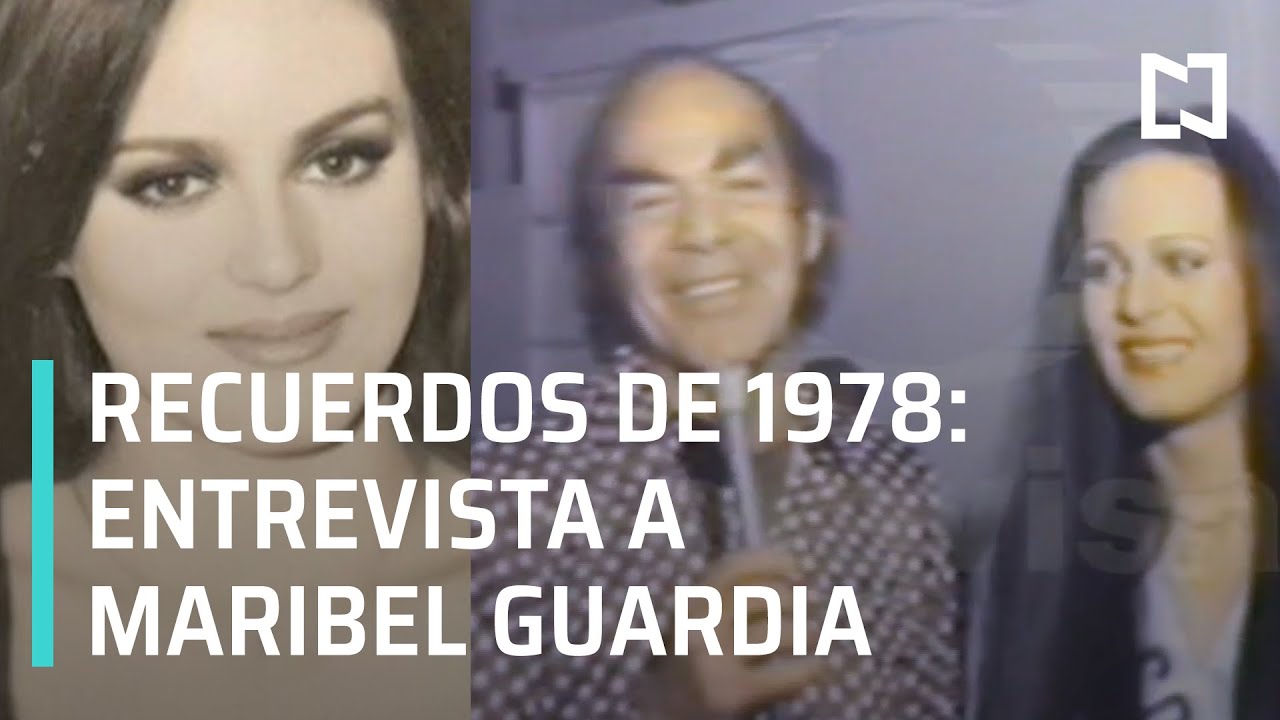 Maribel Guardia de joven | El 