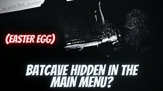Batcave hidden in main menu.(EASTER EGG) -Batman Arkham Origins