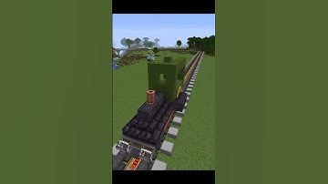 Create Train Mod In Minecraft | Create Mod Train #shorts #minecraftmod #mods