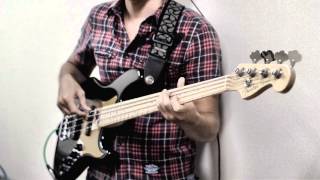 Video thumbnail of "【Bass Cover】SiM - Rosso & Dry"