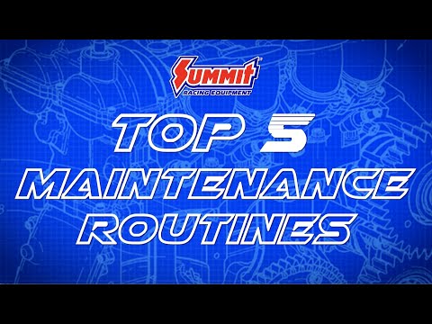 Top 5 Maintenance Procedures