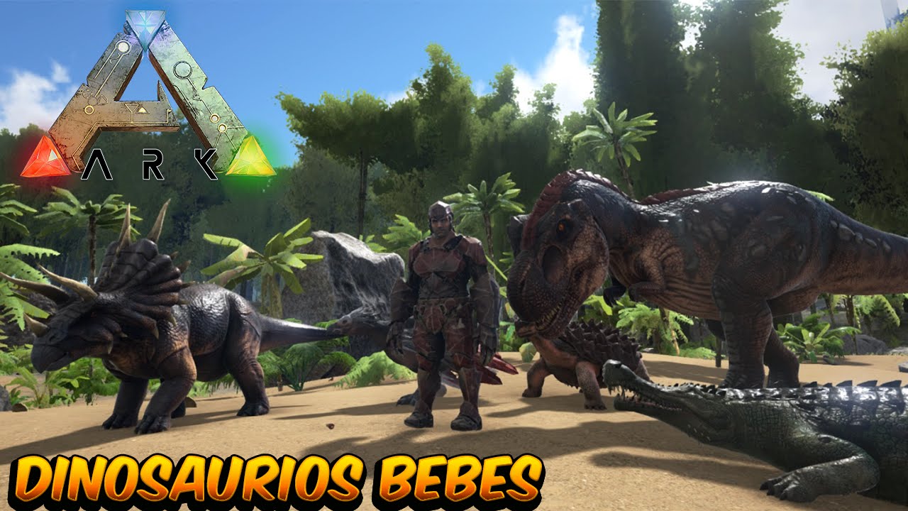 Bebes Dinosaurios Enanos ! Increible MOD - Ark Survival Evolved - ElChurches funny moments in soccer