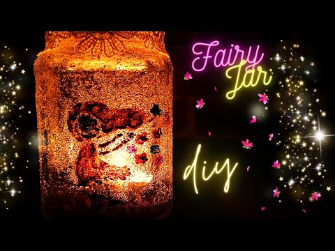 FAIRY JARS - Come realizzarle senza l'applicazione di sagome [Tutorial]