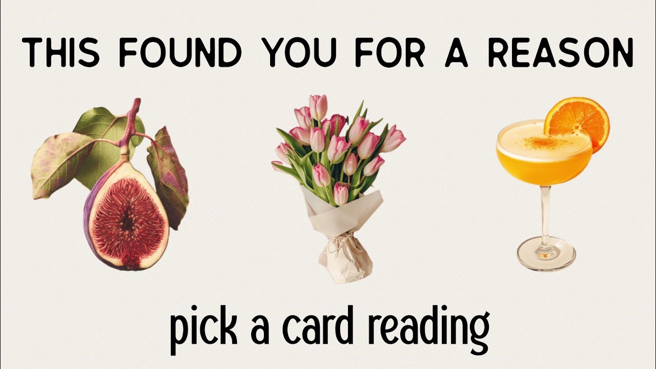 🧡 THIS FOUND YOU FOR A REASON 🧡 PICK A CARD TAROT READING