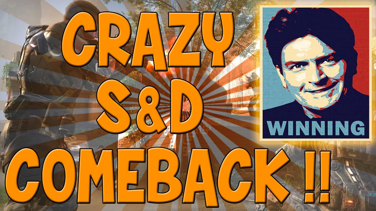 Black Ops 3: Search And Destroy Gameplay On EVAC "CRAZY COMEBACK"