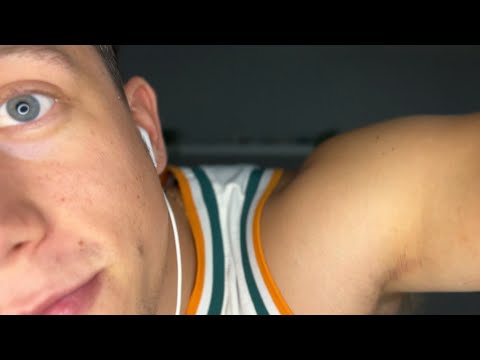 Scalp massage ASMR for treating your migraine (male whispered ramble)