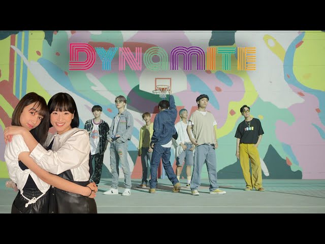 BTS - DYNAMITE [ DANCE COVER ] AYANA SHAHAB DAN HARUKA NAKAGAWA class=