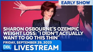 Sharon Osbourne Shares Weight Loss Journey, Is She Too Thin - DBL | Sept 29, 2023