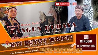 🔴 LIVE WAYANG KULIT * LANGEN BUDAYA * | UNJUNGAN NYI BUYUT  WARTI | BANGKALOA ILIR , 25 SEPT 2022