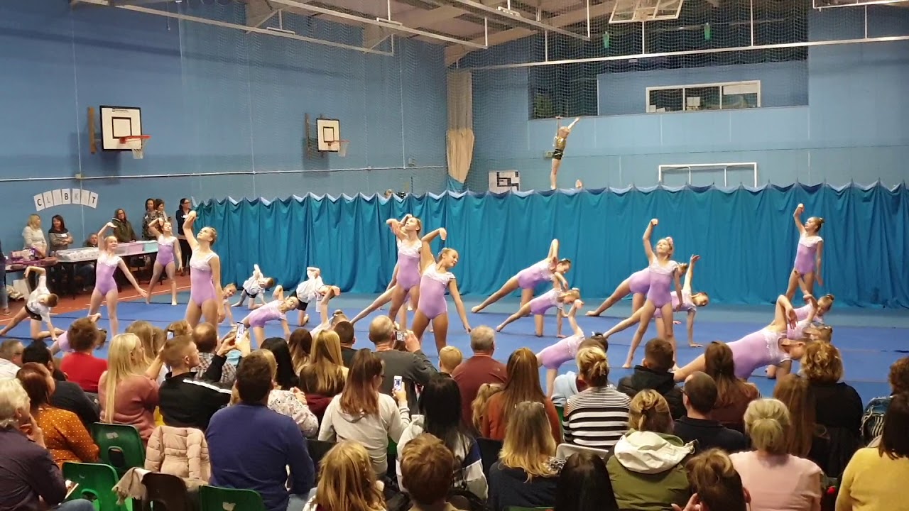 Maia gymnastics greatest showman nov 2018 YouTube