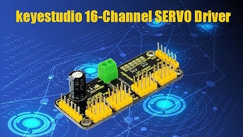 ks0065 keyestudio 16-Channel SERVO Driver