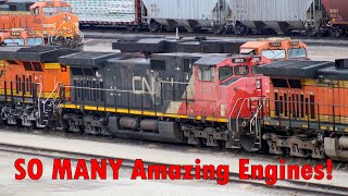 There's Trains And Locomotives Of EVERY KIND In Galesburg, IL!