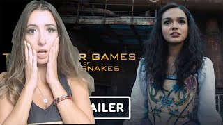 THE HUNGER GAMES: The Ballad of Songbirds &amp; Snakes TRAILER REACTION!!