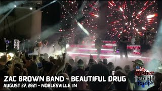 Zac Brown Band - Beautiful Drug in Noblesville, Indiana on August 27, 2021