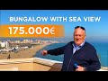 Sea view property  hot offer  bungalow with sea view close to the beach in torrevieja  la mata