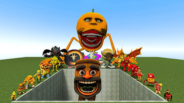 AI Brainrot Memes vs BARARABAMMBAMMDDUDUDUDURUUUMM Bosses in Giant Pit – Gmod Chaos