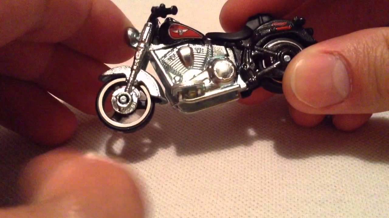  Hot  Wheels  Harley  Davidson  Fat  Boy  2019 HW Moto YouTube