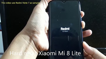 Hard reset Xiaomi Mi 8 Lite