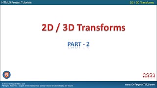 23011-CSS3 Transform Property - Part 2