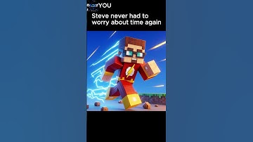 Minecraft Steve is FAST 🤫🧏🏼 #chatgpt #ai #aigenerated #mewing