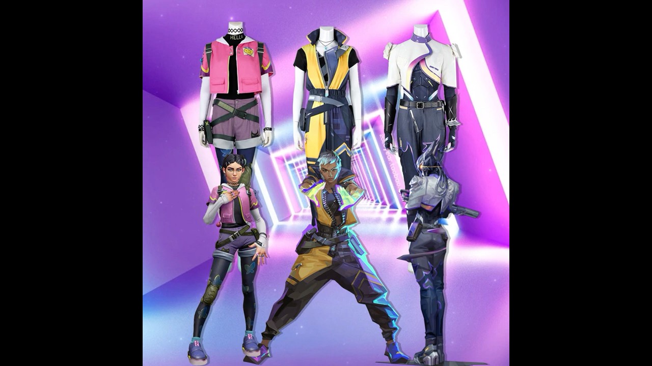 Valorant #anime #game #fyp #valorant #clove #tejo #wayLay #vyse #costume #cos #cosplay #cosplayer