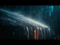 Rain Sounds Beneath a Forest Shelter at Night 4K -29
