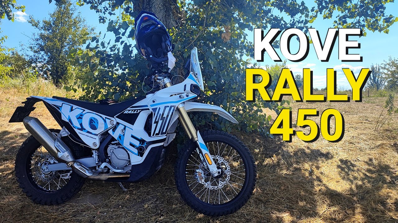 Огляд Kove 450 Rally. Тест-драйв мотоцикла.
