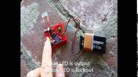 555 Monostable with Trigger lockout