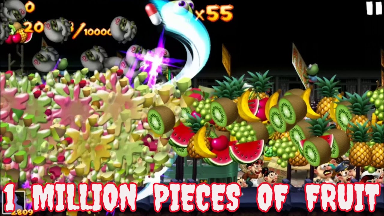 Zombie Tsunami Huge Update:Daily Mission Slice 1 Million Pieces Of Fruit