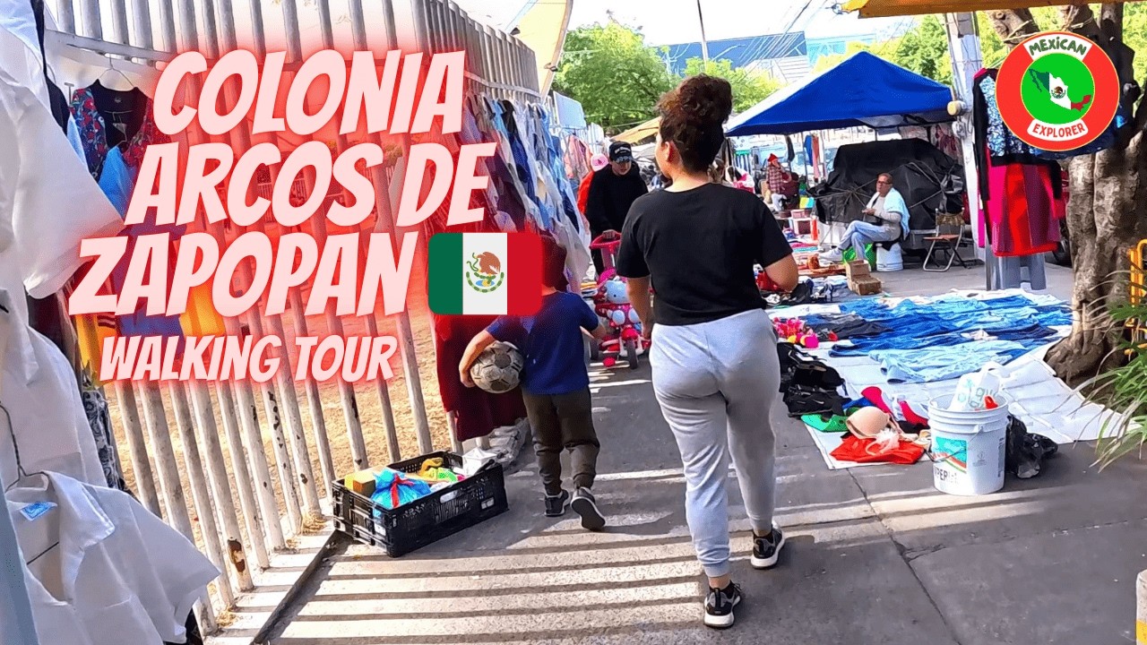 Colonia Arcos de Zapopan 🇲🇽 4K UHD Walking Tour