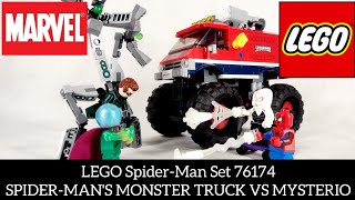 LEGO SPIDER-MAN SET 76174 Spider-Man's Monster Truck vs Mysterio | Spider-Monday