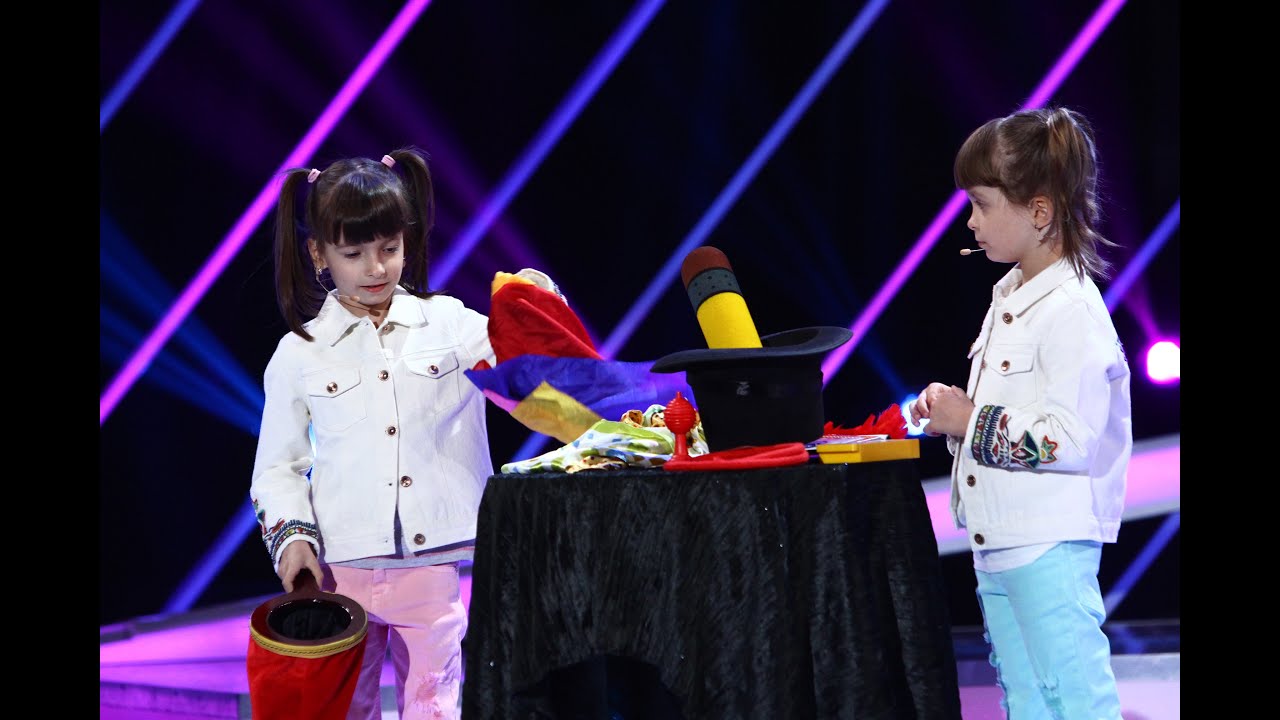 Mihai Morar, împreună cu fetițele sale, Mara și Cezara, au făcut spectacol de magie la Next Star!