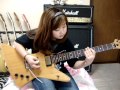 CRAZY DOCTOR LOUDNESS 桜花９歳　ギター少女