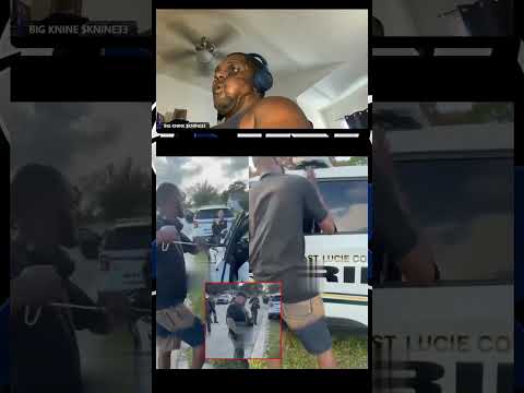 This Florida man's police cruiser trick is insane #arrest #viral #shocking
