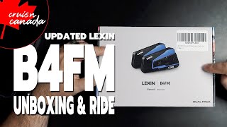 We Check Out The Updated Lexin B4FM 10 Rider Motorcycle InterCom | Unboxing and Ride