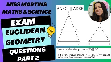 Grade 10 Euclidean Geometry Past Paper Questions Part 2