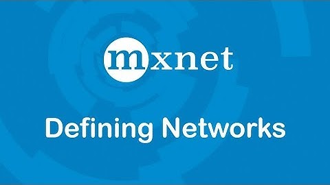 [2/6] Defining Neural Networks - Gluon Crash Course